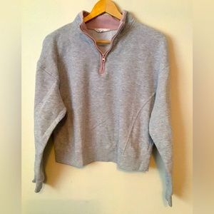 🌻 3 for $15. Pink Rose woman’s sweatshirt in size large.